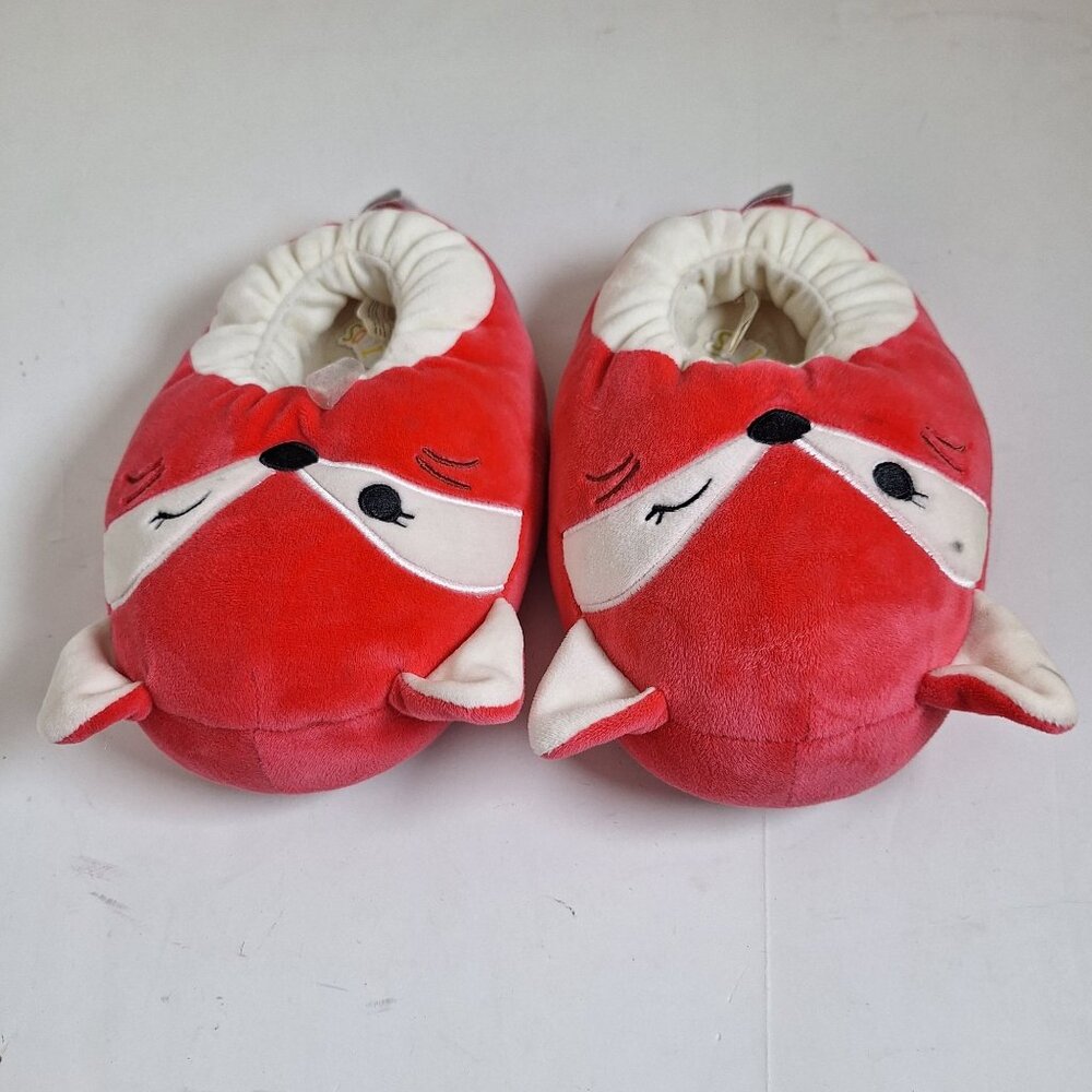 Squishmallows Red Fox Slippers size 2-3